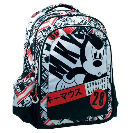 Garçon-Accessoires-Cartable, trousse-Sac à dos scolaire mickey imprimé sporting 43 cm
