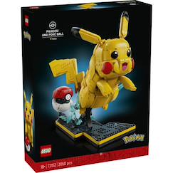 Jouet-Lego 72152 - pikachu et pokéball
