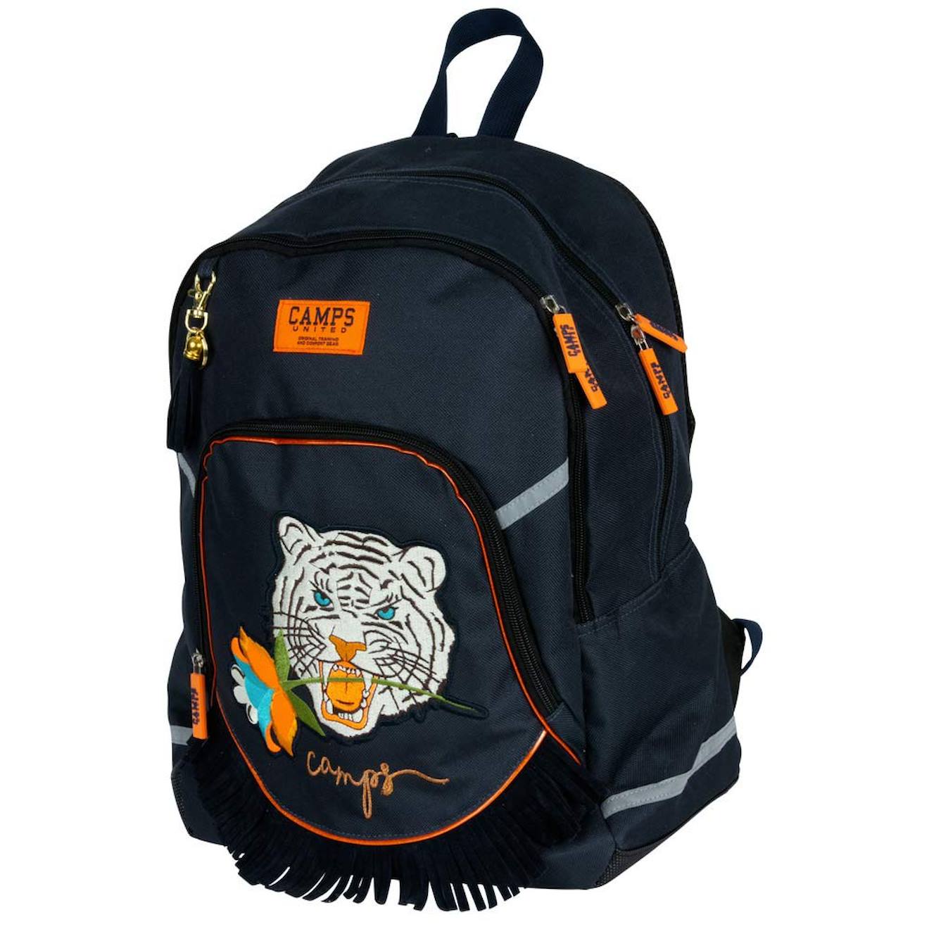 Sac À Dos Camps Tigre Girl 42 Cm - 2 Cpt Multicolore Sac À Dos Camps Tigre Girl 42 Cm - 2 Cpt Multicolore