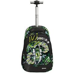 -Sac à dos à roulettes dinosaure 44 cm xscape