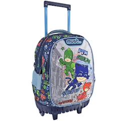 -Sac trolley pyjamasques be hero base en plastique moulée protectrice 45 cm