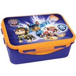 Puériculture-Repas-Boîte à goûter pat patrouille mighty movie 17 cm rectangulaire pvc – patpatrouille