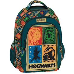 Puériculture-Repas-Vaisselle, coffret repas-Sac à dos harry potter hogwarts à 2 compartiments zippés 42 cm harry potter