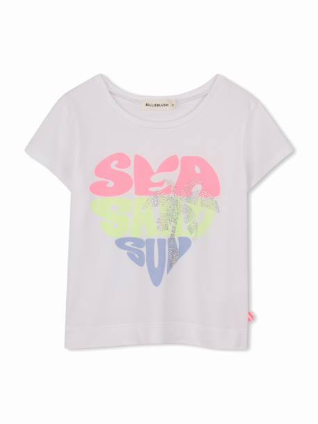 Fille-T-shirt, sous-pull-T-shirt-T-shirt fille à manches courtes