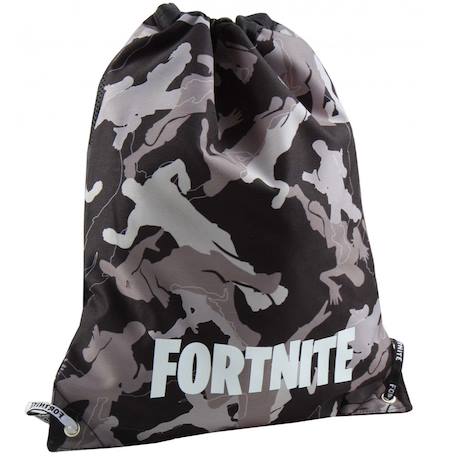 Garçon-Accessoires-Cartable, trousse-Sac de natation enfant fortnite – tissu camouflage – 42 cm