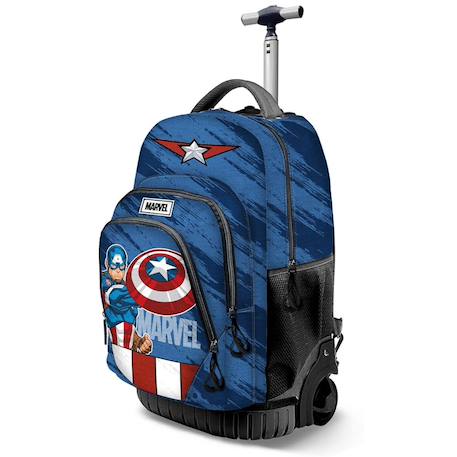 Garçon-Sac à dos à roulettes captain america marvel 47 cm trolley haut de gamme