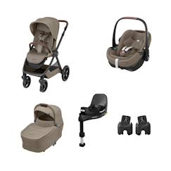 Puériculture-Poussette-Pack poussette naissance oxford+, cosi pebble 360 pro 2, embase familyfix 360 pro