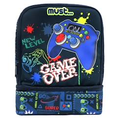 -Sac goûter isotherme game over must 24 cm sac déjeuner