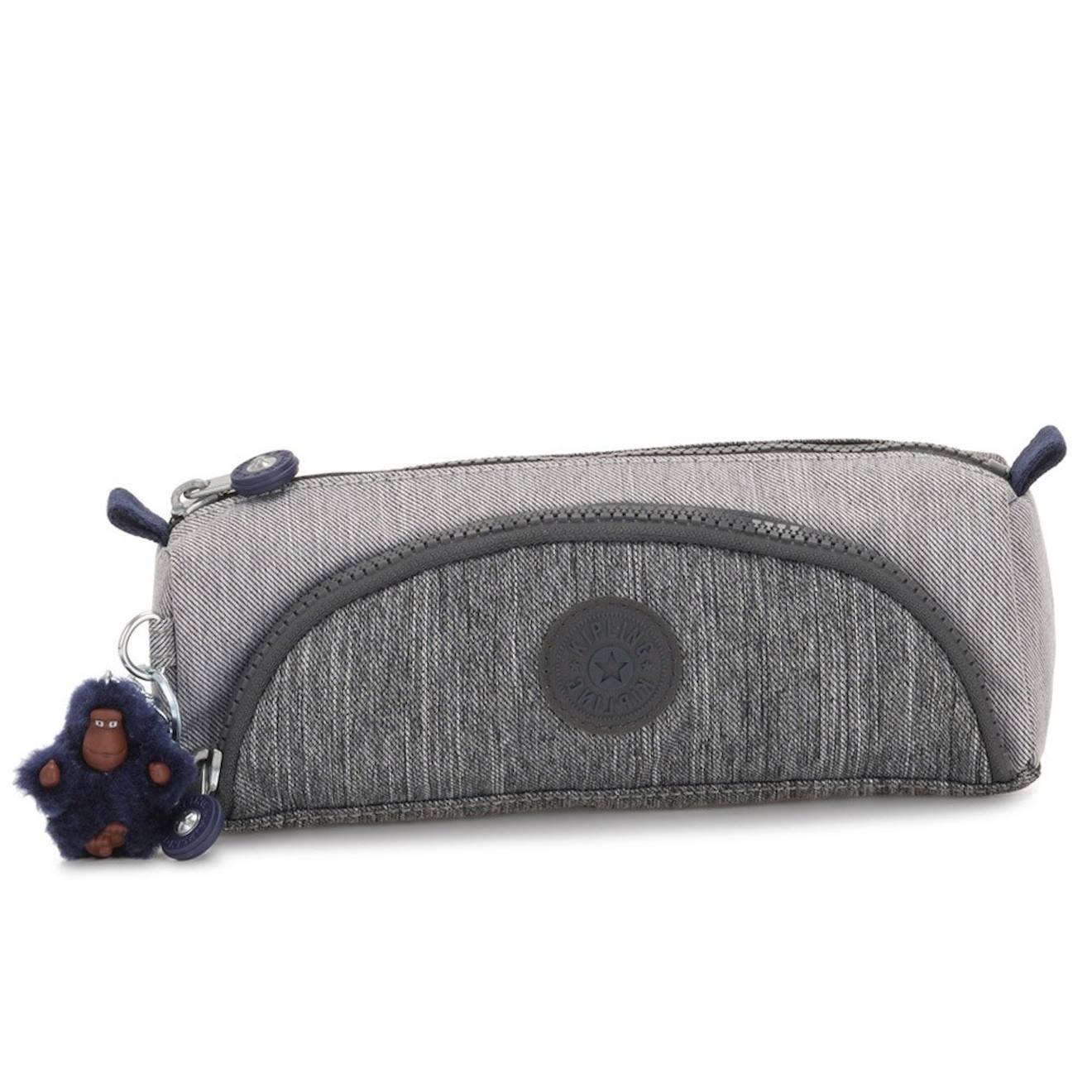 Trousse Scolaire 2 Compartiments Kipling Cute 22 Cm - Porte Cl Singe Inclus Gris 28 €