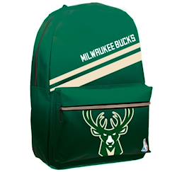 Sac à dos nba milwaukee bucks 46 cm à fermeture zippée  - vertbaudet enfant