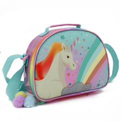-Sac goûter licorne 28 cm sac déjeuner