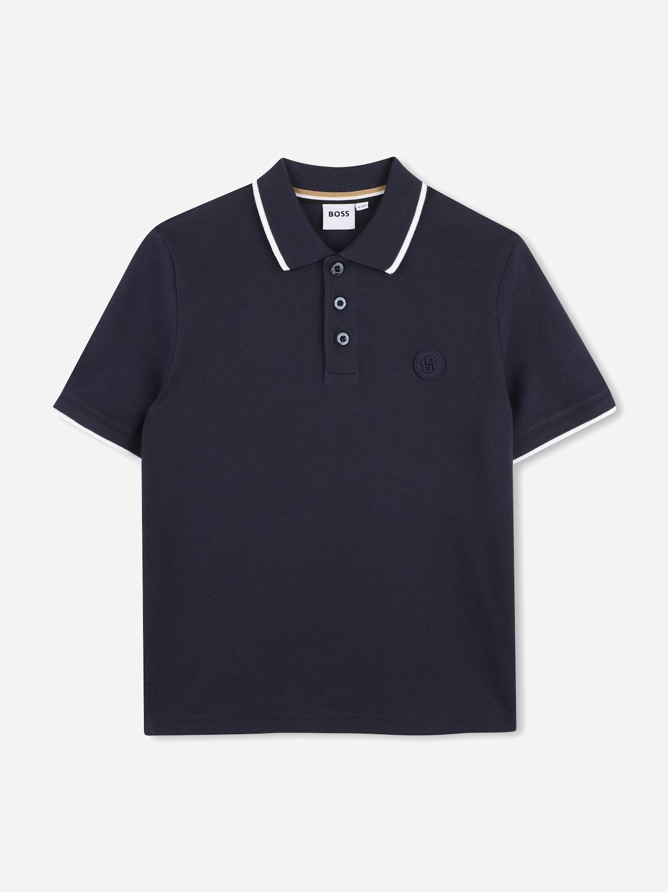 Polo Garon Manches Courtes Bleu 60 €