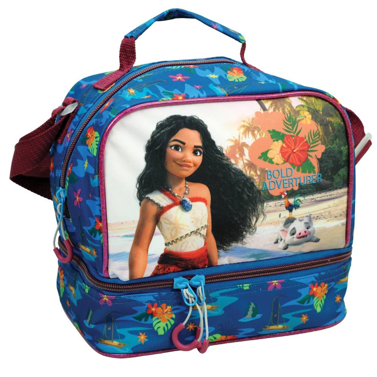 Sac Goûter Vaiana Aventure 21 Cm - Sac Déjeuner Multicolore