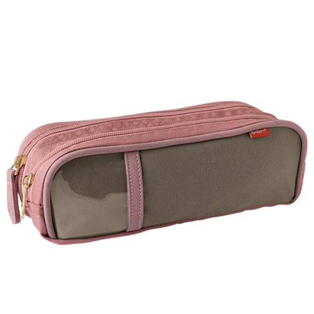 Garçon-Accessoires-Cartable, trousse-Trousse rectangulaire kickers girl 22 cm 2 compartiments