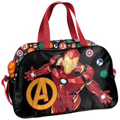 Sac de sport avengers iron man en synthétique  - vertbaudet enfant