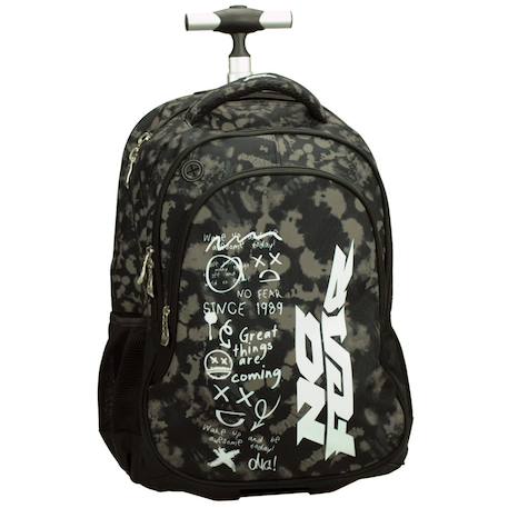 Garçon-Accessoires-Cartable, trousse-Sac à dos trolley scolaire no fear doodles 48 cm - 2 compartiments