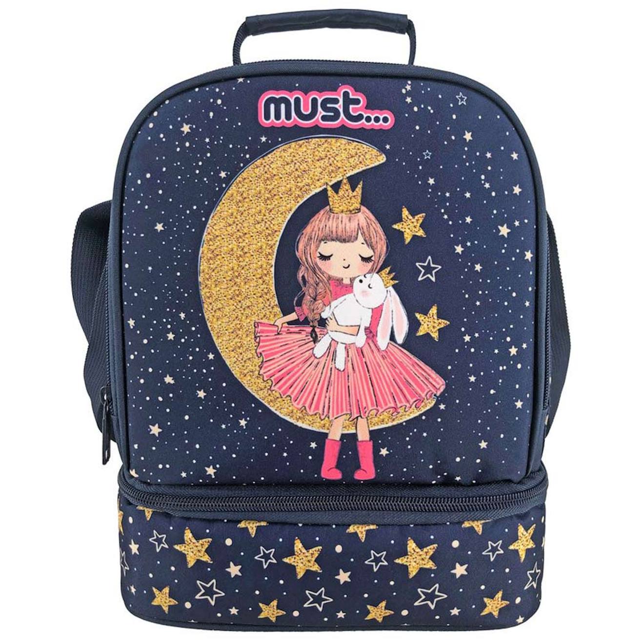 Sac Goûter Isotherme Girl Moon Must 24 Cm Sac Déjeuner Multicolore