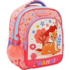 -Sac à dos maternelle imprimé disney bambi avec panneau pu