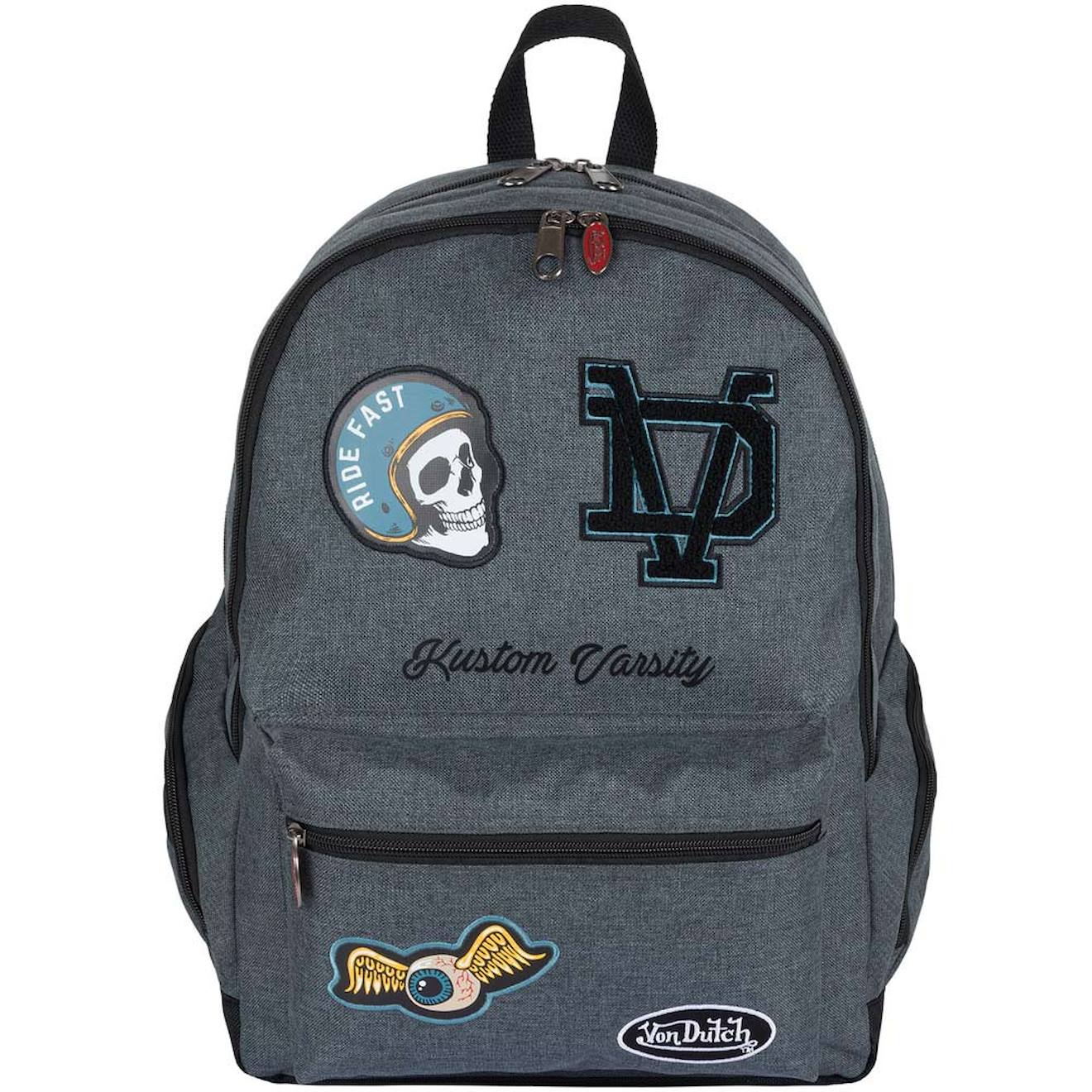 Sac Dos Von Dutch 43 Cm - 2 Cpt Multicolore 64 €