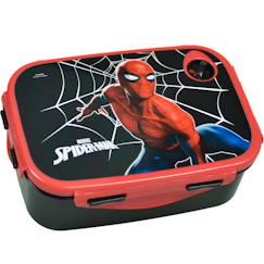 Puériculture-Repas-Boîte à goûter 1 compartiment spider-man 800 ml – étanche