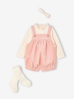 -Ensemble 4 pièces bébé fille