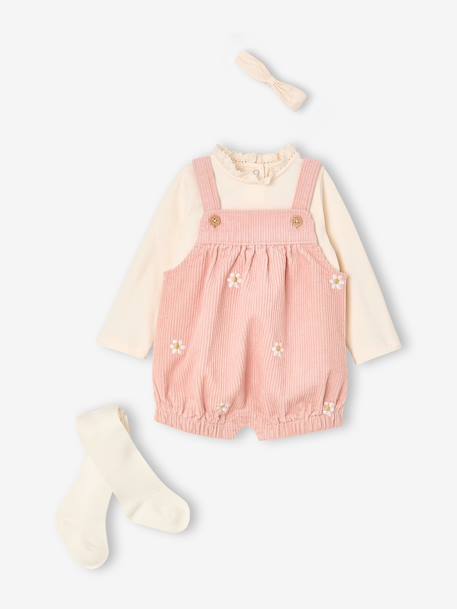 Bébé-Ensemble 4 pièces bébé fille