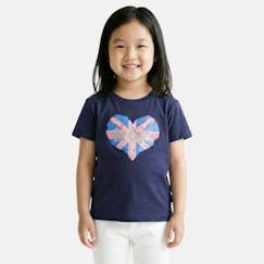 -T shirt fille manches courtes