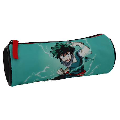 Fille-Accessoires-Fourniture scolaire-Trousse ronde textile imprimée my hero academia