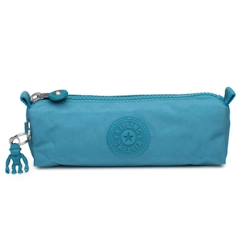 -Trousse en nylon lisse avec porte-clé singe kipling 22 cm