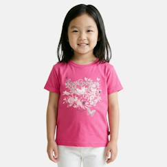 -T shirt fille manches courtes