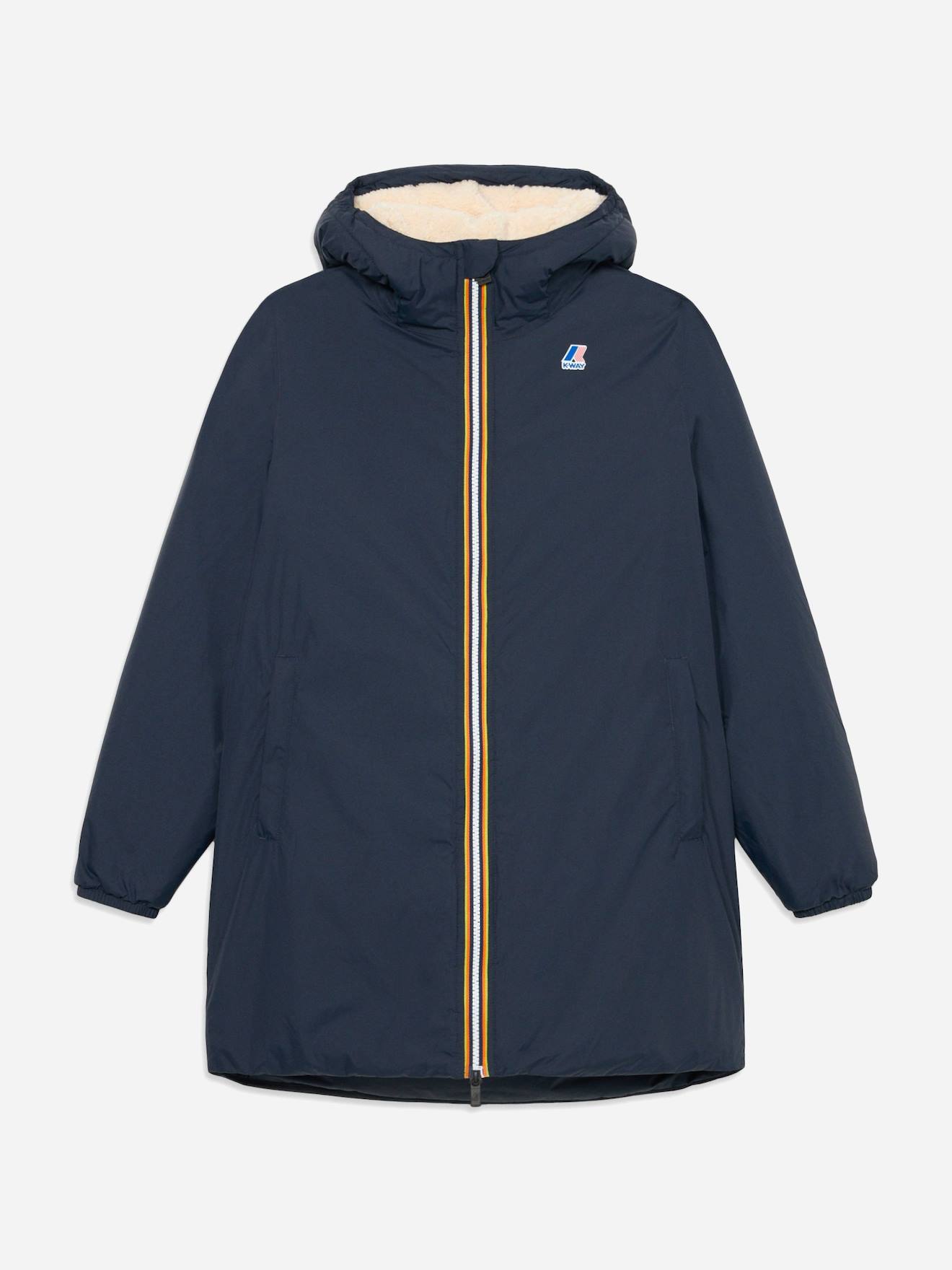 Blouson P. Le Vrai 4.0 Eiffel Orsetto Bleu Foncé
