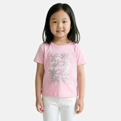 -T shirt fille manches courtes