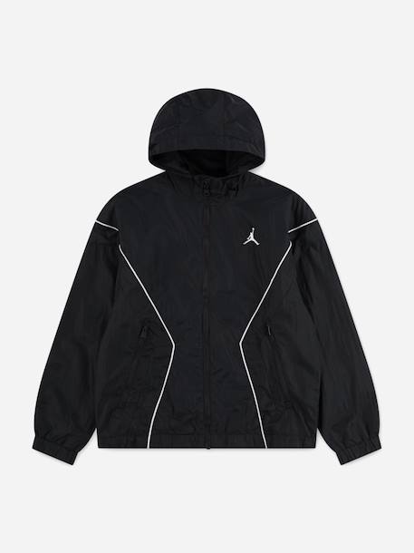 Garçon-Manteau-Veste-Veste légère à capuche avec fermeture zippée
