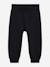 Ensemble deux pièces pour enfant sweat à capuche et pantalon confortable Noir+Vert d'eau 3 - vertbaudet enfant 