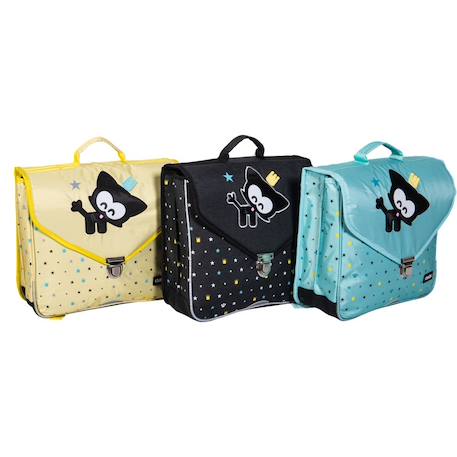 Fille-Accessoires-Fourniture scolaire-Cartable motif chat synthétique brillant