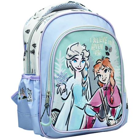 Sac à dos maternelle elsa et anna de la reine des neiges 30 cm  - vertbaudet enfant