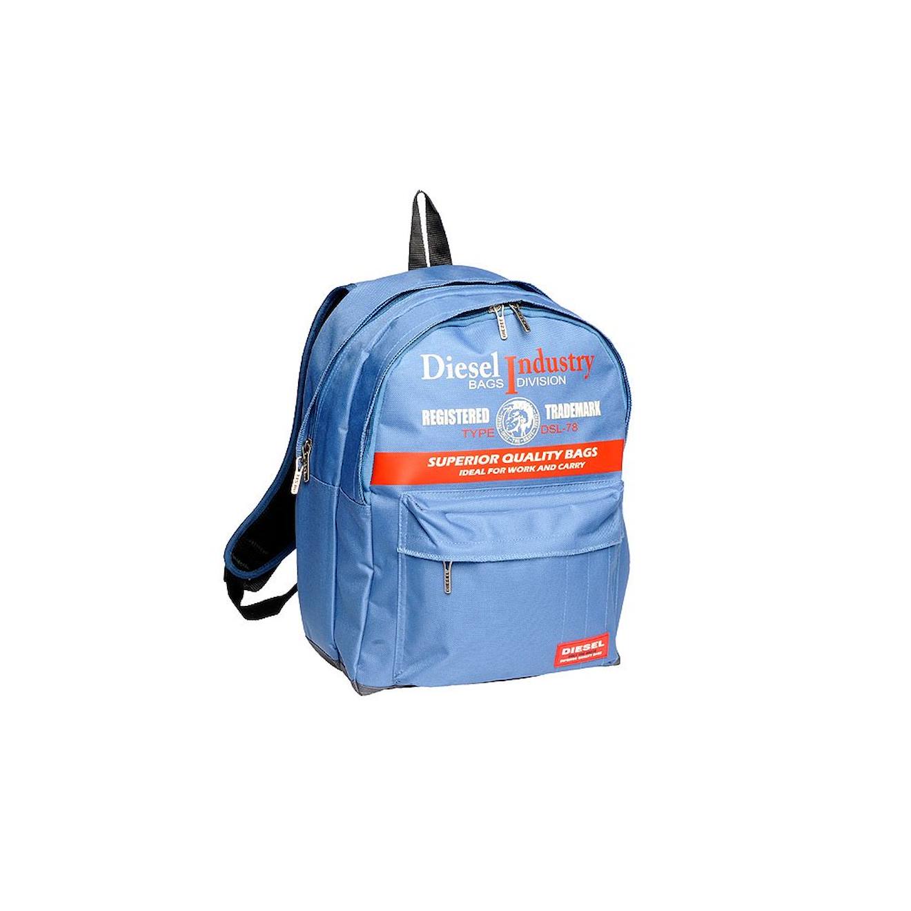 Sac À Dos 45 Cm Avec 2 Compartiments Zippés Diesel – Diesel Bleu