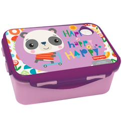 Puériculture-Boîte à goûter happy panda 17 cm en pvc avec couvercle – fisher-price