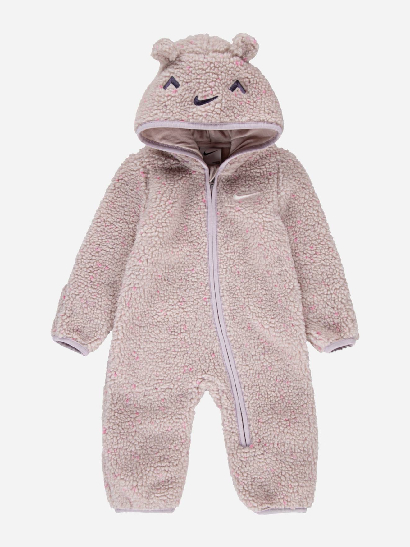 Combinaison Bb Chaude En Matire Douce Avec Capuche Zippe Violet 40 €