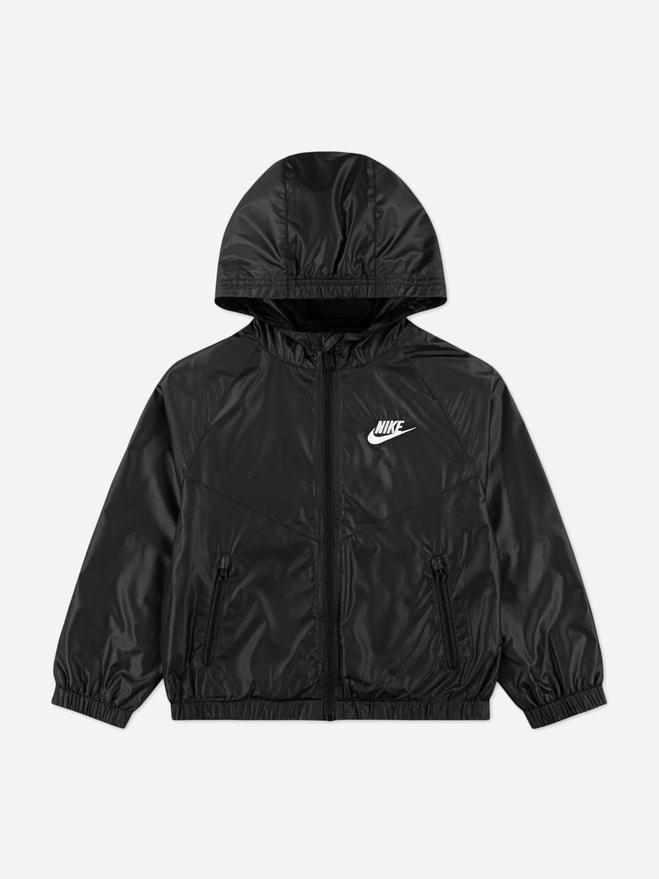 Veste Légère À Capuche Noir