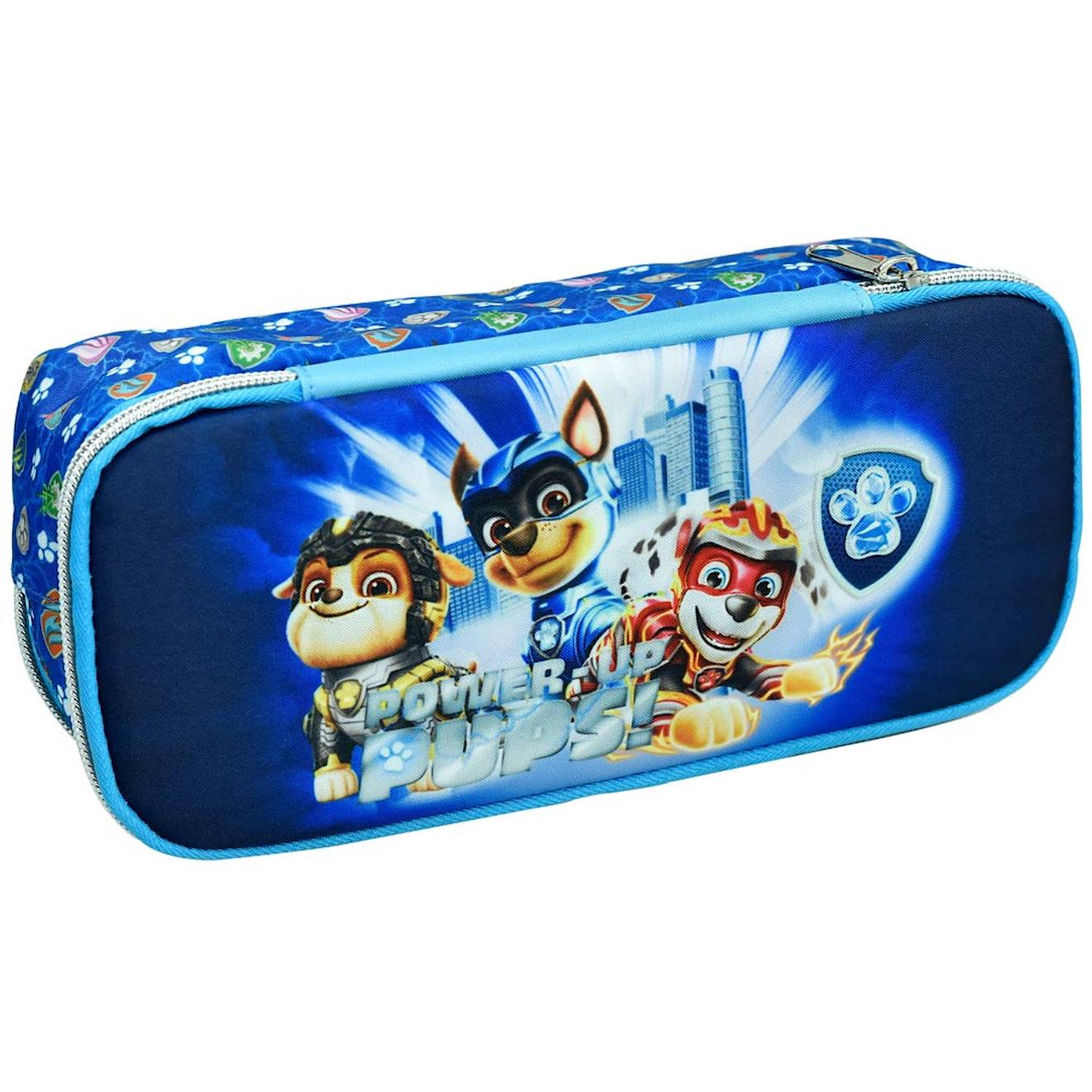 Trousse Scolaire Avec 2 Compartiments Power Up Pat Patrouille 23 Cm Bleu 13 €