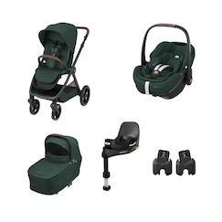 Puériculture-Poussette-Pack poussette naissance oxford+, cosi pebble 360 pro 2, embase familyfix 360 pro