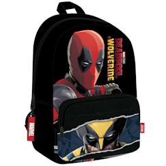 Sac à dos enfant marvel deadpool & wolverine 22 l 41x29x17 cm  - vertbaudet enfant