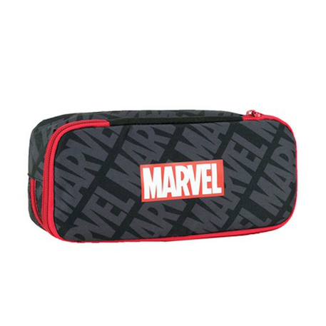 Garçon-Accessoires-Fourniture scolaire-Trousse-Trousse rectangulaire à 2 compartiments marvel zippée marvel