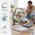 Balancelle Fold Éléphant aqua+Forêt rose+Oiseau rose+Savane gris 5 - vertbaudet enfant 