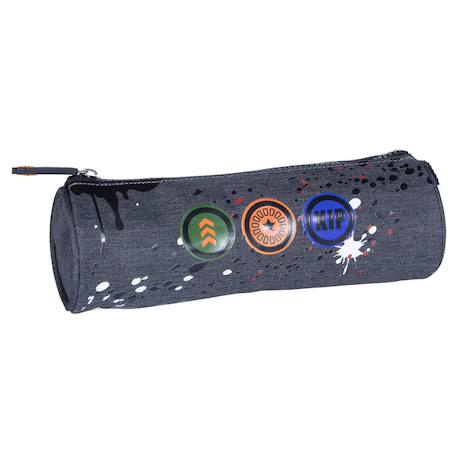 Garçon-Accessoires-Fourniture scolaire-Trousse-Trousse ronde kip boy 22 cm (splash)