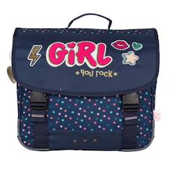 -Cartable scolaire fille 38 cm Girl You Rock