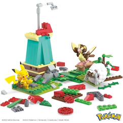 Jouet-Mega pokémon coffret moulin à la campagne