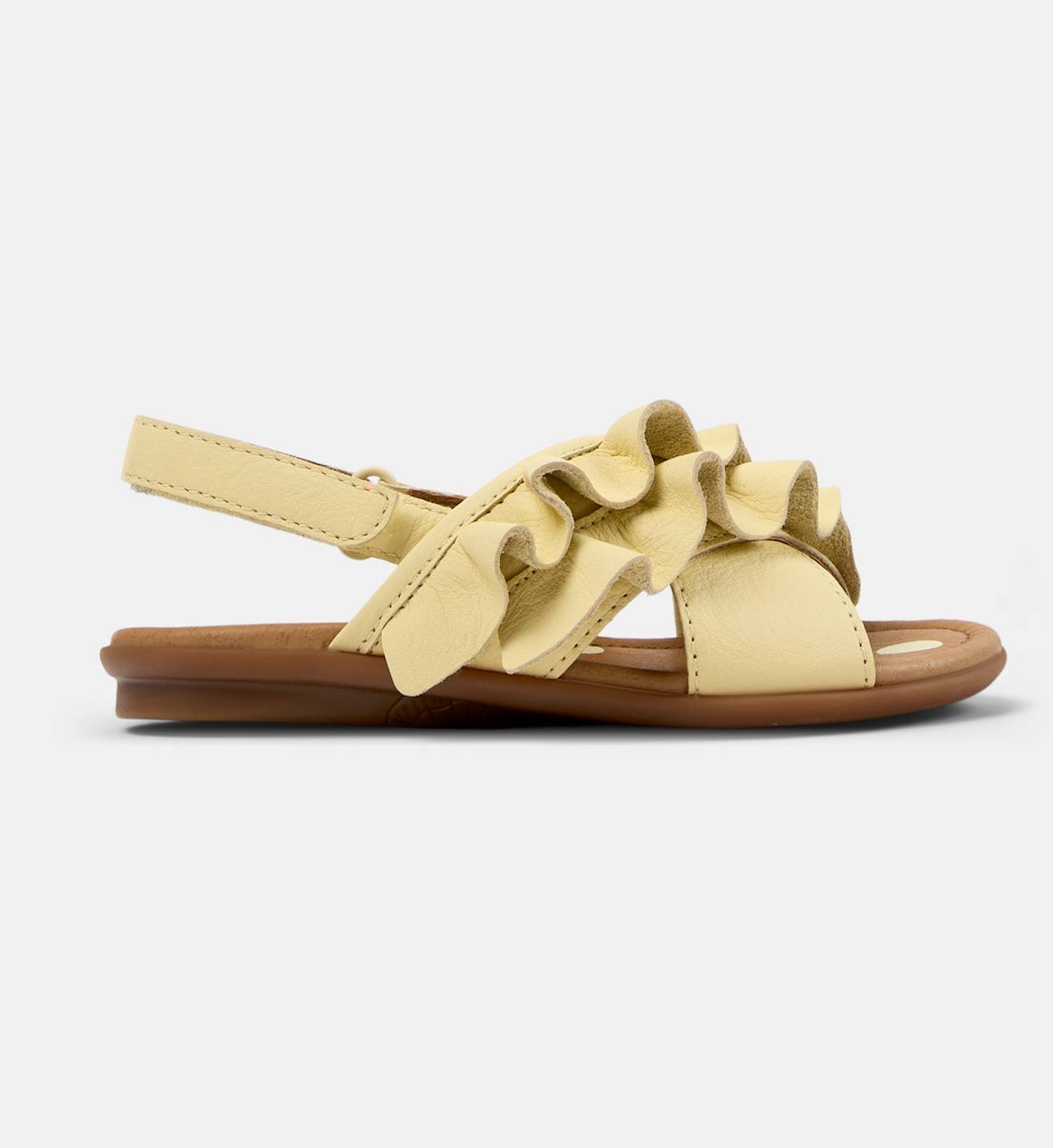 Sandales Fille Cuir Right Kids Twins Jaune Pastel 75 €