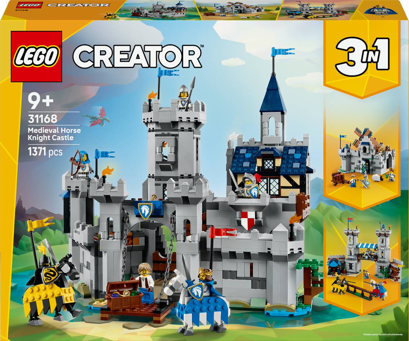 Lego 31168 - Le Château Médiéval Des Chevaliers Creator Multicolore